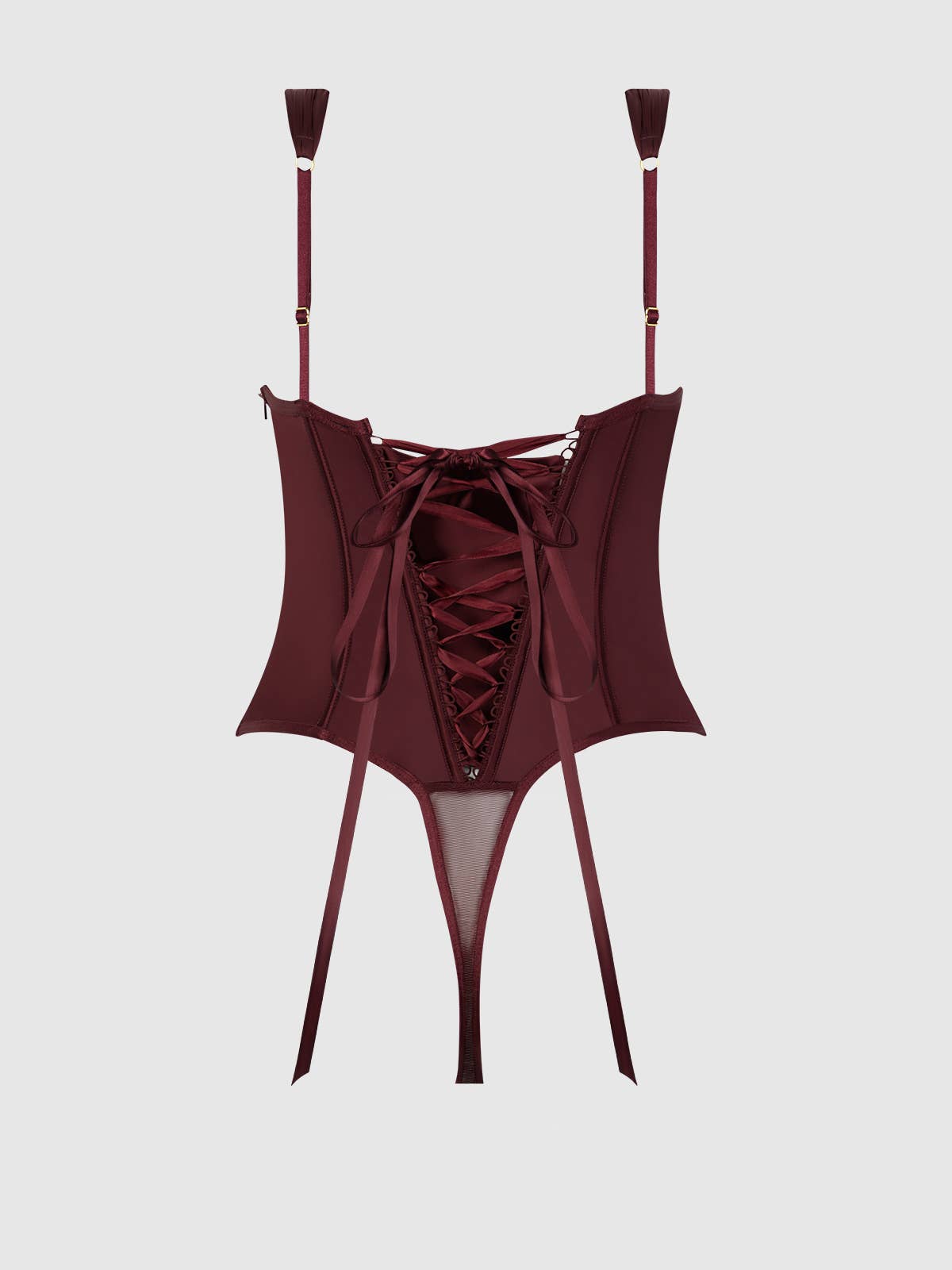 Brigeta Satin Push-Up Teddy