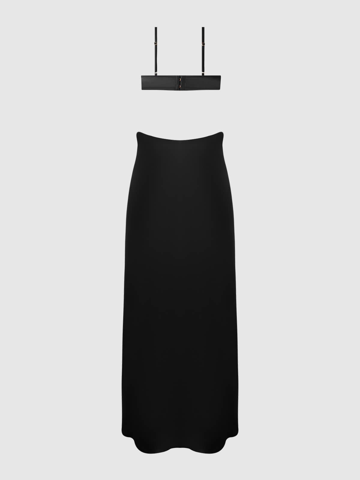 Brigeta Satin Long Gown