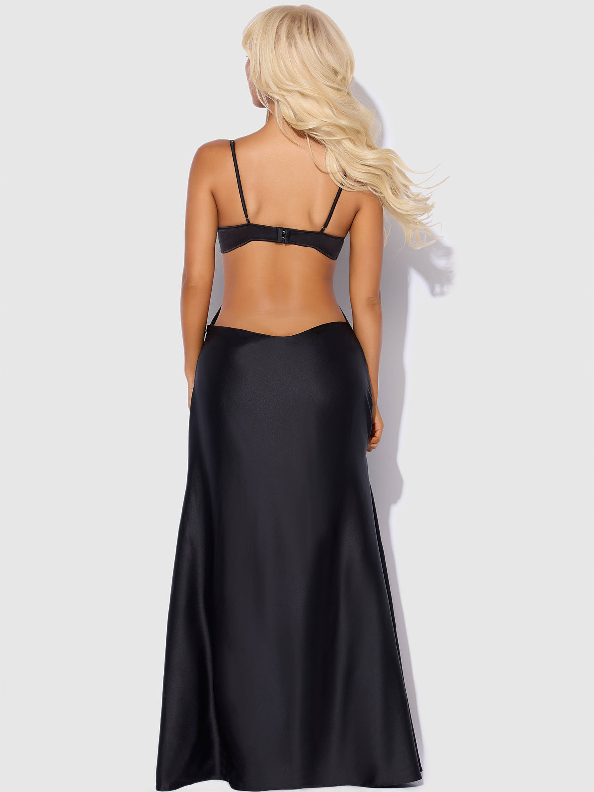 Brigeta Satin Long Gown