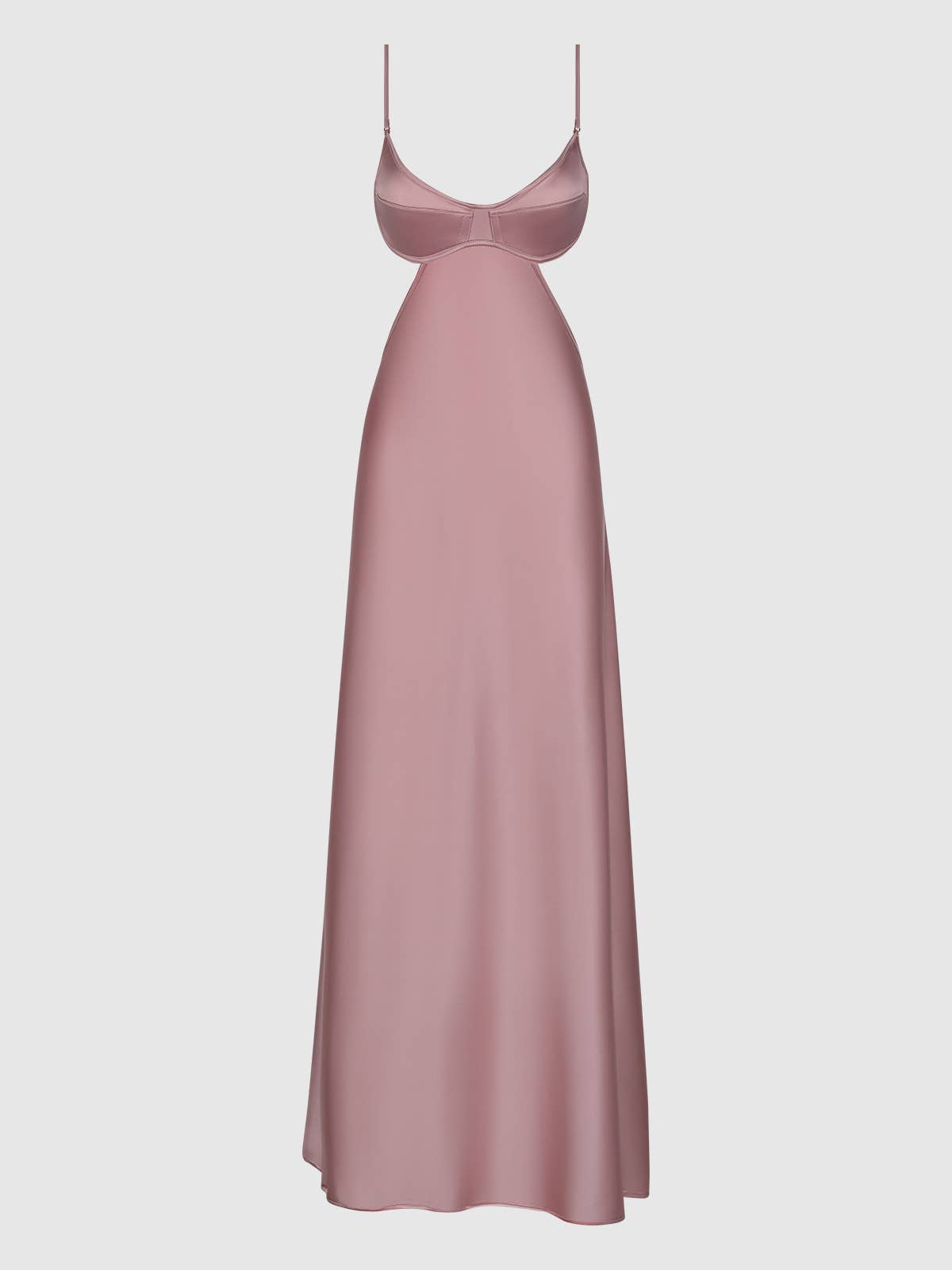 Brigeta Satin Long Gown